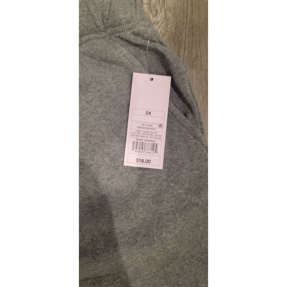 Plus Size High-Rise Fleece Bermuda Shorts - Wild Fable Unisex Size 2X - Picture 4 of 6